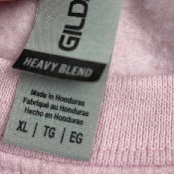 Disney Zipa Dee Tees Pink Pullover Sweatshirt Women's XL - Picture 4 of 9